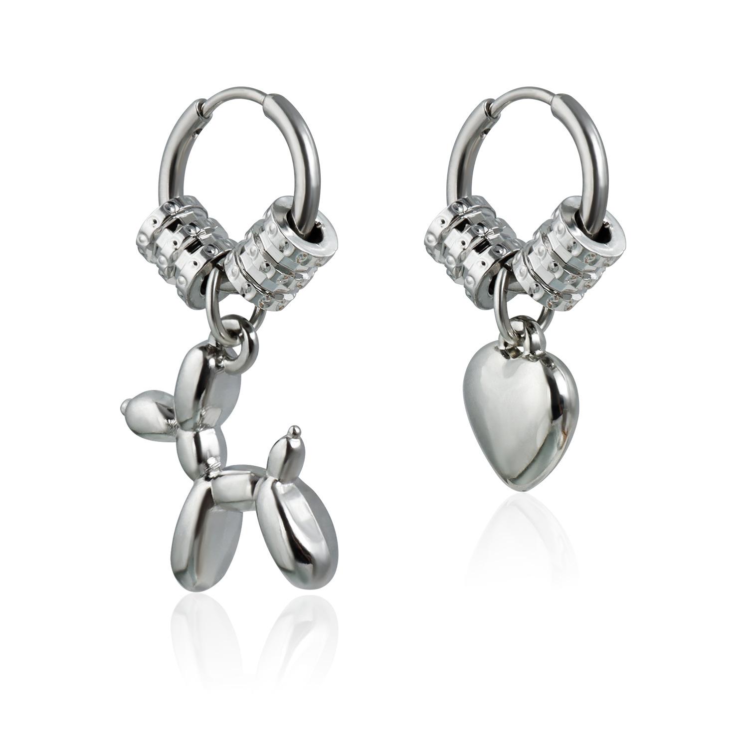 

Chic Heart and Bear Ear Cuffs: Fashion-Forward European/American Earrings for Women
