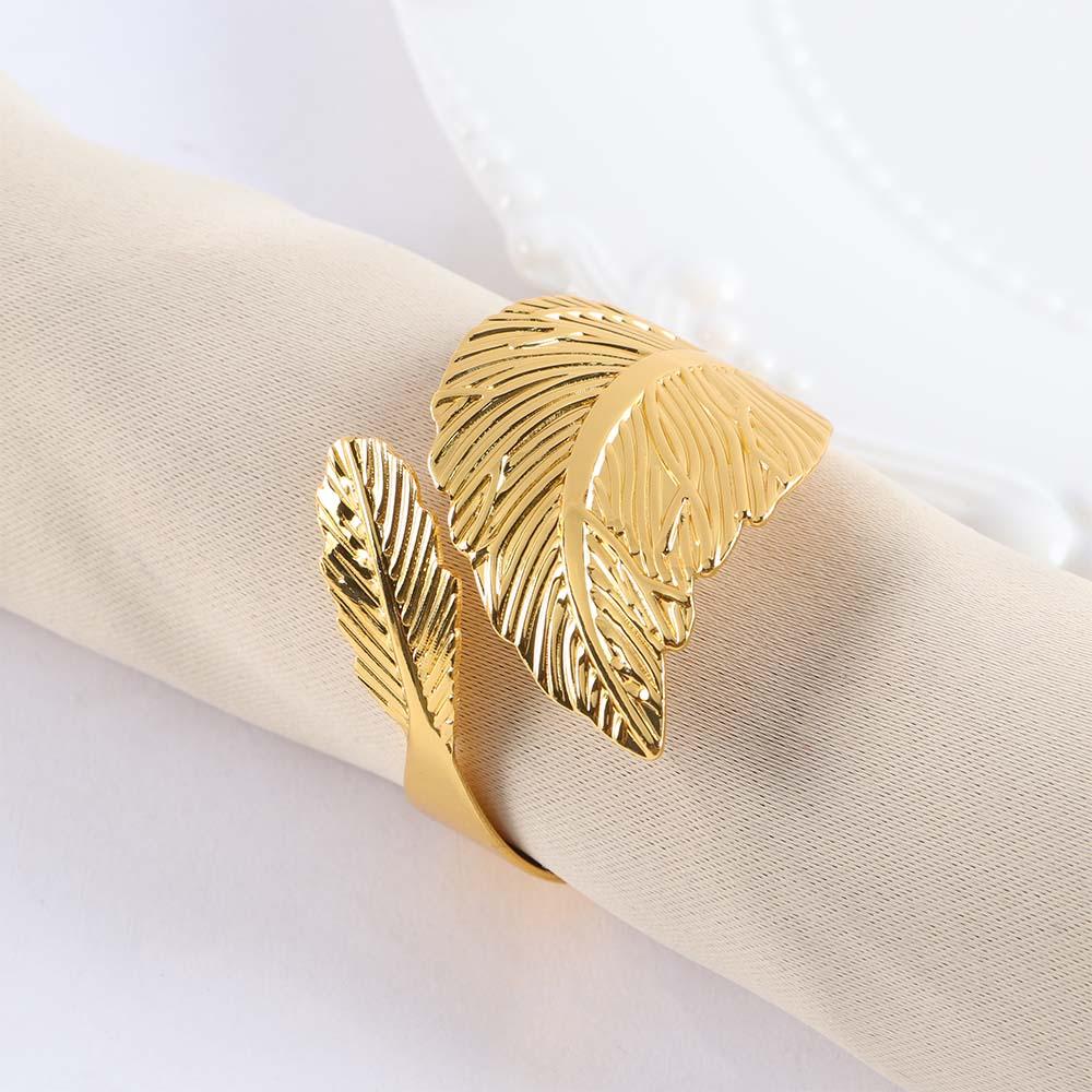 Wedding Party Wedding Banquet Dinner Table Tissue Ring Table Supplies Napkin Buckle Napkin Rings