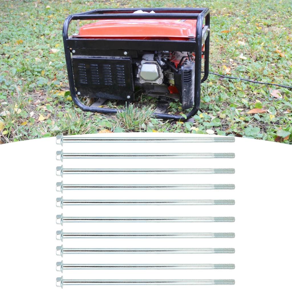 10 Stück Sechskantflansch Langschraube Motor Generator Rotor Stator Schraube Ersatzteile M8x230