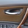 Carbon Fiber Interior Door Handle Cover Trim For BMW 1 Series E82 E88 2008-2013