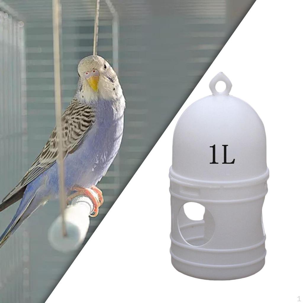 Water Dispenser Birds Waterer Container, Feeder for Zoo Home Feeding Supplies, Drinker