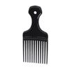 1Pc Wide Teeth Brush Pick Comb Fork Hairbrush Insert Hair Pick Comb Plastic Gear Comb for Curly Hair Styling Tools