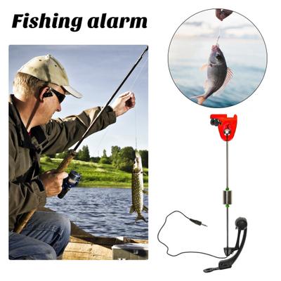 1 Set Carp Fishing Swinger Stainless Steel Fish Bite Alarm Portable Lightweight Bite Indicator Alert Hanger Freshwater Saltwater Fishing Accessories