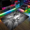 Derby County Design Crystal Velvet Carpet Cozy Non?Slip Printed Rug For Bedroom Living Room Entrance