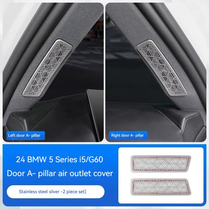 

For BMW 5 Series i5 2025 G60 Car A-pillar Front Door High Range Horn Loudspeaker Lid Sticker Treble Speaker Accessories