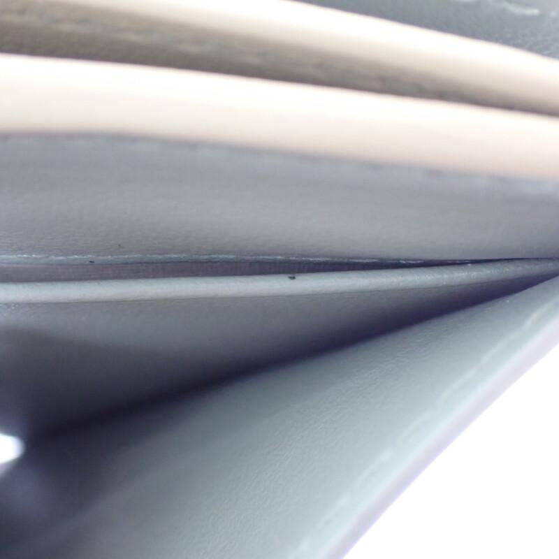 Bottega Veneta 751156VCPP68369 Tri-fold Wallet Travertine/Newsage Women