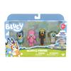 Bluey and Friends Inch Poseable Figure 2.5-3 4-pack