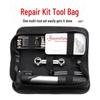 Universal Bicycle Repair Kit: Multi-Tool, Air Pump, Tire Patching, and Riding Bag for Mountain Bikes