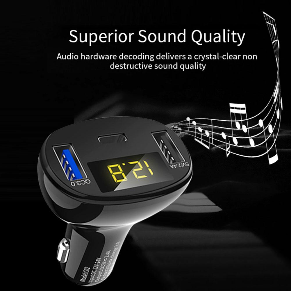 5V 2.4A QC3.0 Dual USB Fast Charge Car Charger Cigarette Lighter Adapter Socket Universal