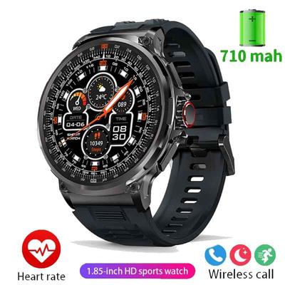Ceas inteligent GPS Track bărbați Ecran AMOLED Ultra HD de 1,85 inchi Baterie de 710 Mah Apel Bluetooth Ceasuri inteligente