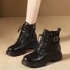 Fashion Woman Short Shoes Chunky Heel British Style Ankle Boots for Women Non Slip Fashion 2025 Trend Boot Sale Designer Luxury Booties