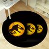 1pc Home Decorative Circular Rug | Office Round Carpet | Outdoor Circular Mat | Gift Item with Dinosaur PatternRC2724