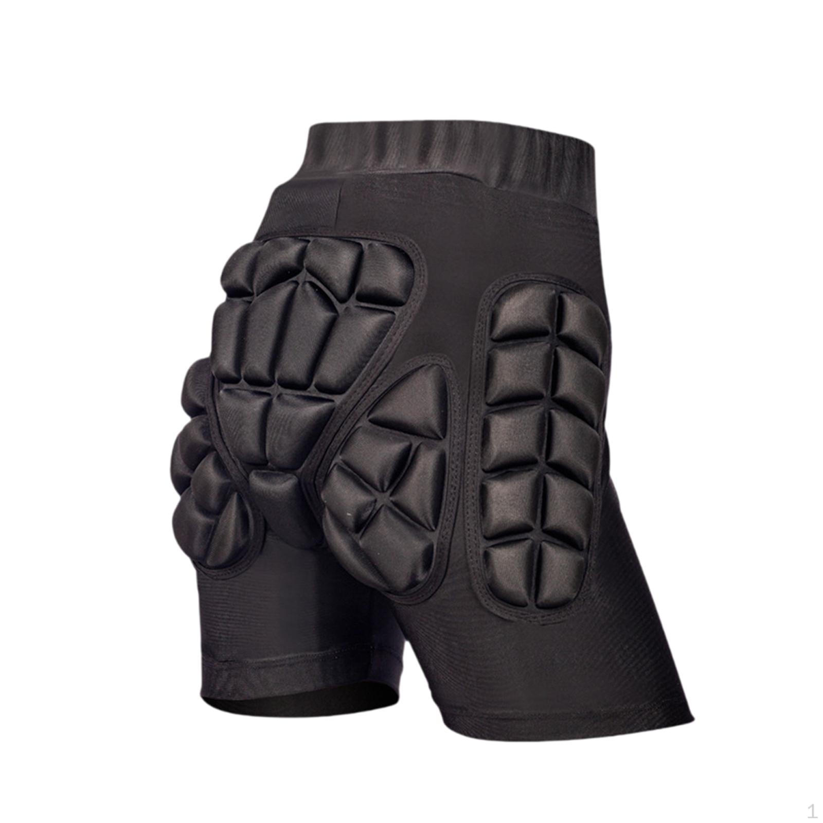 

3D защита бедер мягкие шорты высокая эластичная спортивная одежда подушка накладка защитное снаряжение для