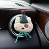 Cute Plush Animal Car Vent Clip Air Freshener - Interior Perfume Ornament
