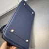 Trendy platinum bag short version oversized portable shoulder bag TOGO first layer cowhide large capacity giant pack