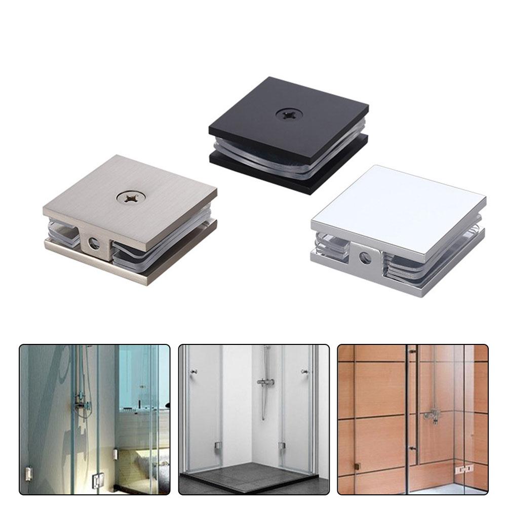 Elegant Design Brass Clamps Perfectly Fit For 812 mm Tempered Shower Doors