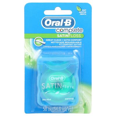 Oral-B, Complete, Ață de Satin, Mentă, 50m (55yd)