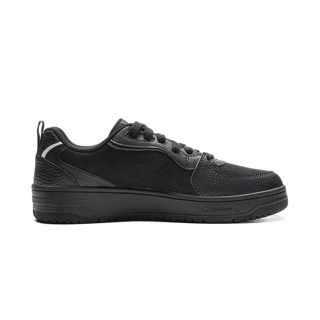 New LiNing Tianji Soft Cushioning, Wear Resistant Low Top Skateboard Shoes Men's Black AGCV341-5