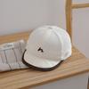 Solid- Minimalist Embroidered Baseball Cap, Summer Breathable Mesh Children's Sun-Protective Beanie with Brim