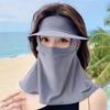 Eye Protection Sunscreen Face Cover Scarves UV Protection Veil Thin Ice Silk Mask  Golf