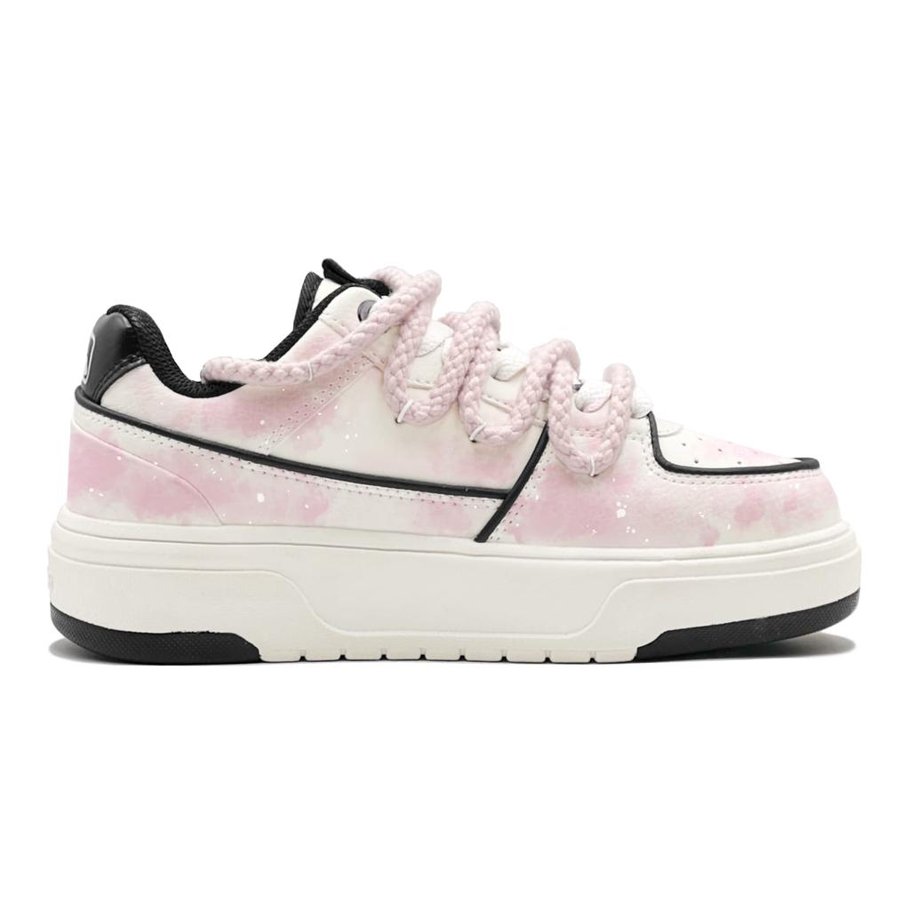 MLB Chunky Liner Skateboard Shoes Unisex Low Top White 3ASXCA12N-50WHS(TeamS3- )