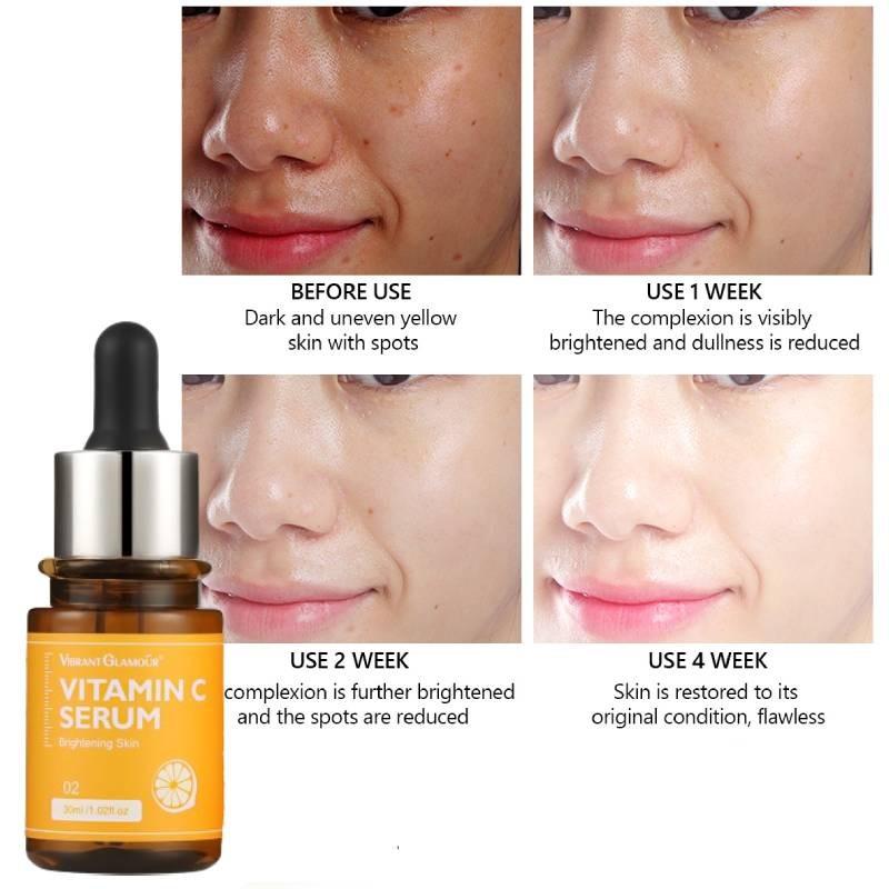 Premium Vitamin C Essence 30ml Hydrating Brightening Skin Serum For All Skin Types