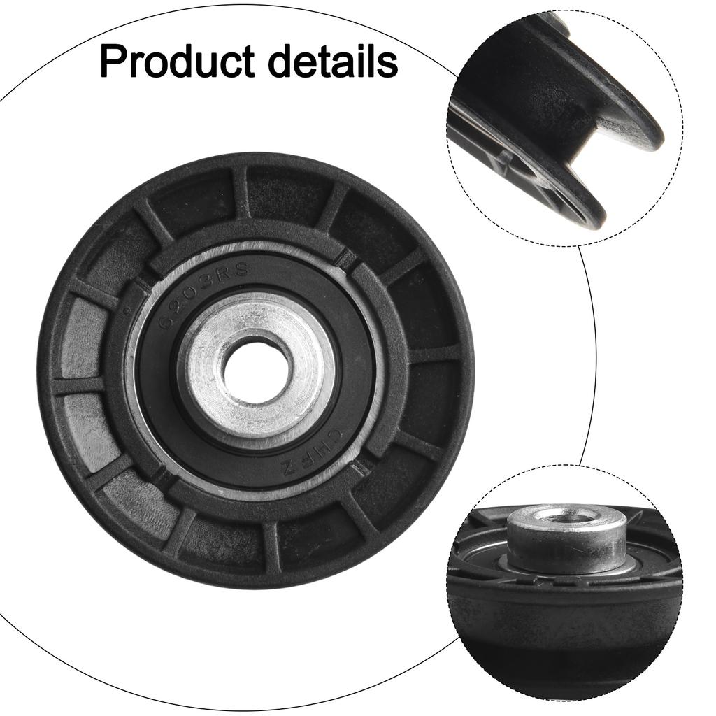 OEM Replacement Flat Idler Equipment Repair Easy Installation For Equipment Easy Installation Pulley Component