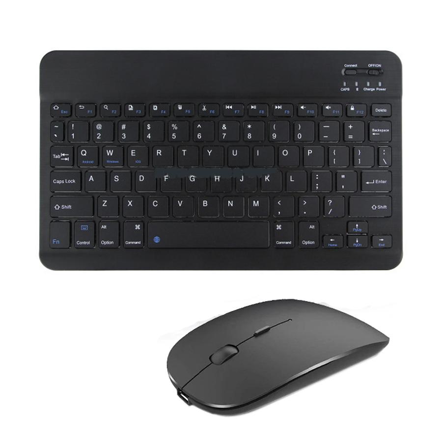 Xiaomi Wireless Keyboard Spanish French Azerty Russian With N And Mouse Mini Bluetooth Gamer For iPad Mac Tablet PC Phone Cell Laptop
