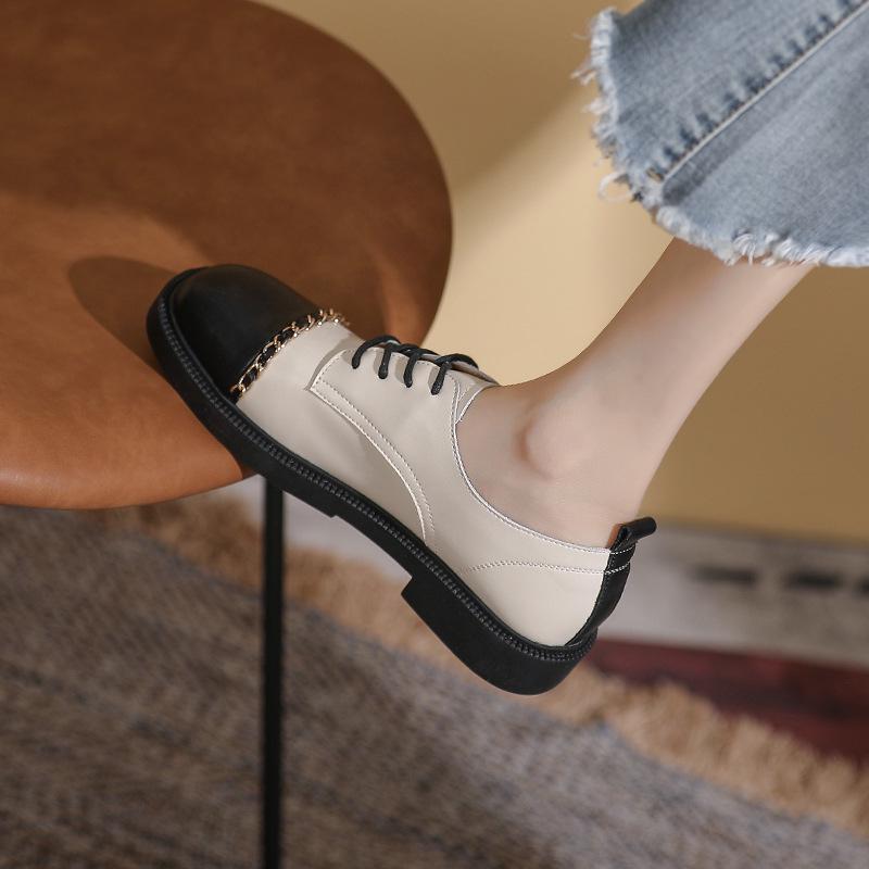 Mocasines Mary Jane de Encaje con Suela Gruesa, Tacón Grueso y Suela Blanda para Mujer Weiwei.