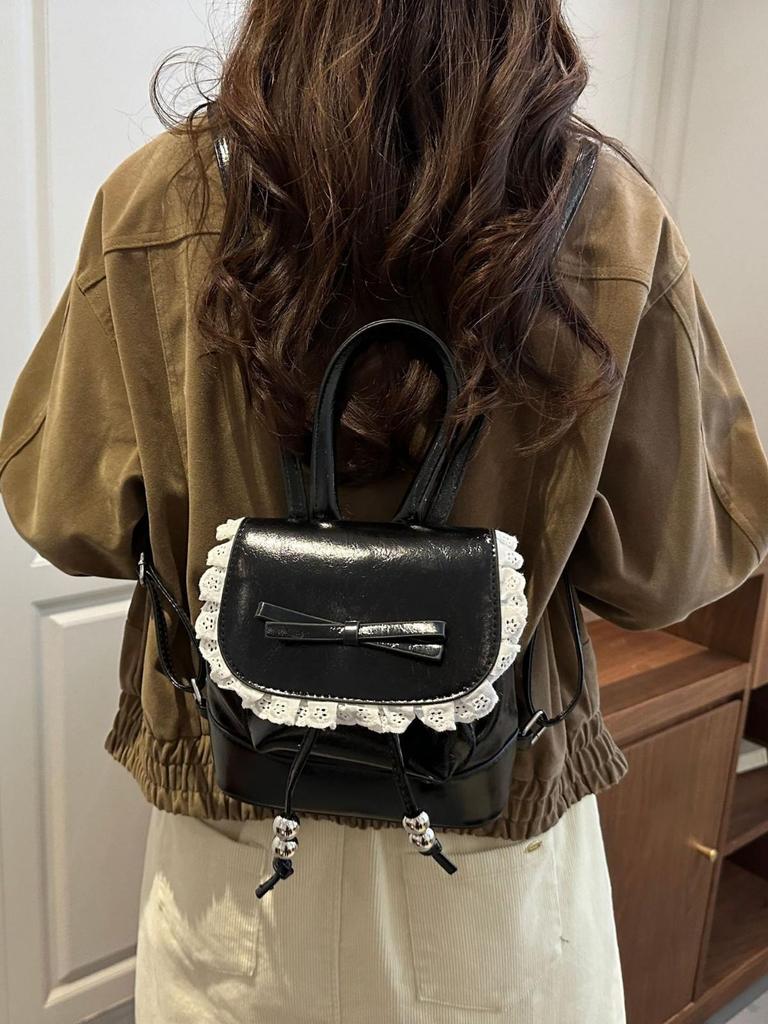 2025 Eleganter kleiner Damenrucksack - Stilvoll & vielseitig für den lässigen Arbeitsweg