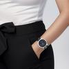 Casio SHEEN Artificial Sapphire Glass Mirror Solar Waterproof Elegant Business Watch Quartz Movement Genuine Leather Strap Japanese SHS-4522L-1AUPR
