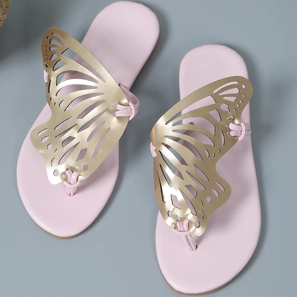 Sandale pentru femei de vară pentru femei Pantofi plat pentru femei, la modă, pentru femei, pantofi antiderapante pentru femei, pantofi pentru plajă în aer liber