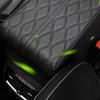 Car Armrest Pad Pu Leather Protective Comfortable Pad Car Arm Rest Cover For Autos Road Trip Truck Most Vehicle Suv Men Women