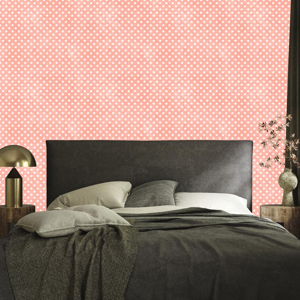 Wallpaper Stars Coral and Peach, Coral Background 50x1000