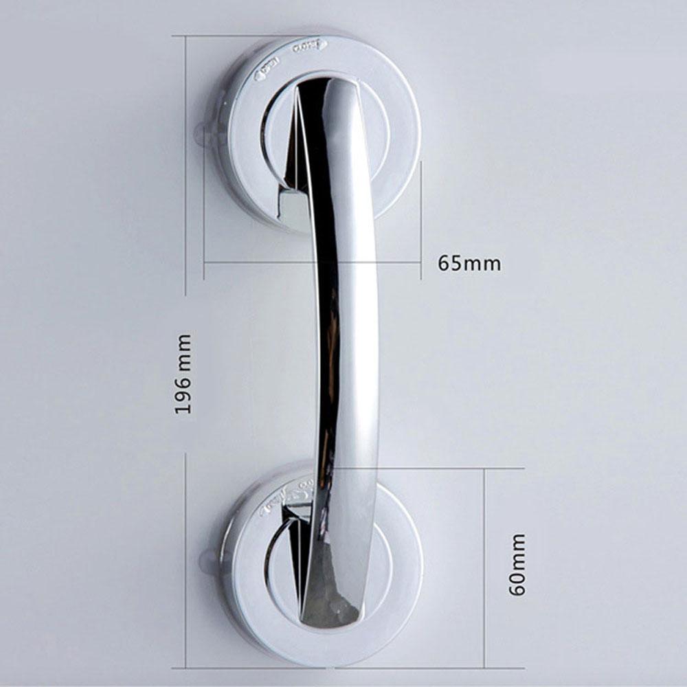 No-punching Bathroom Suction Cup Handle Grab Bar for Shower Room Safety Door Handle Anti-slip