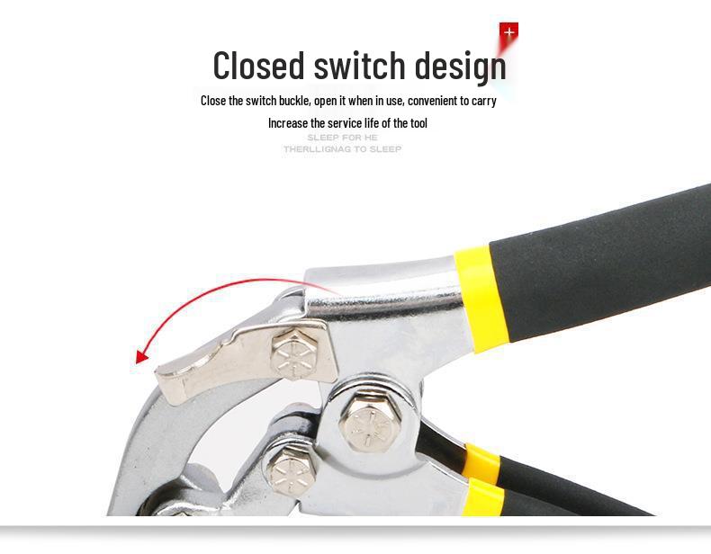 Edge Sealing Multi-Function Folding and Bending Pliers Tools