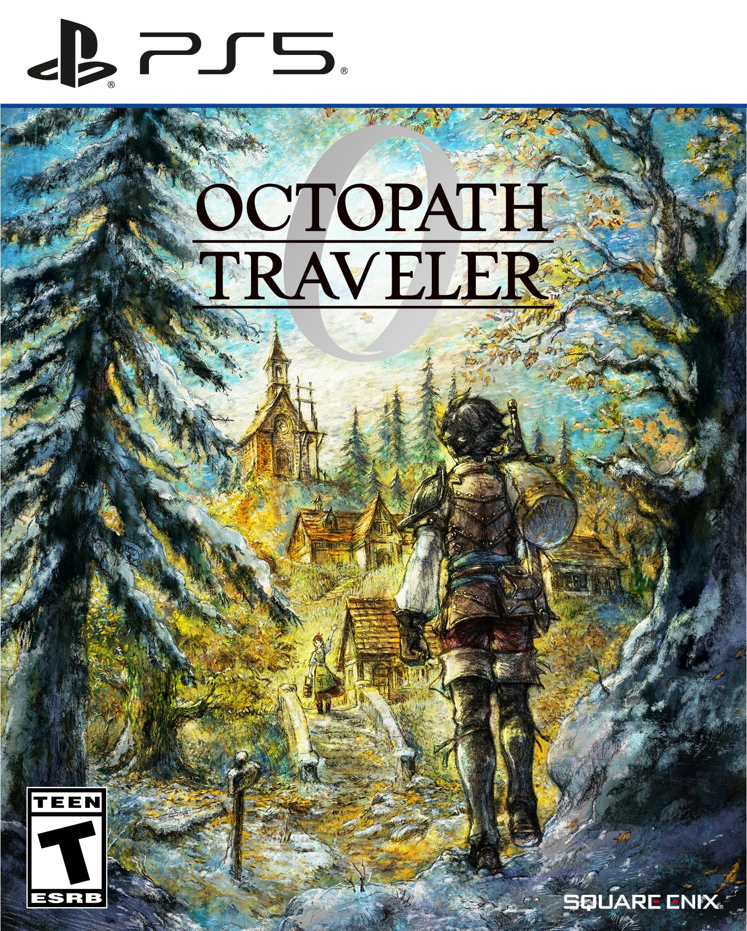 Octopath Traveler 0 North PS5 (Import America) - синий