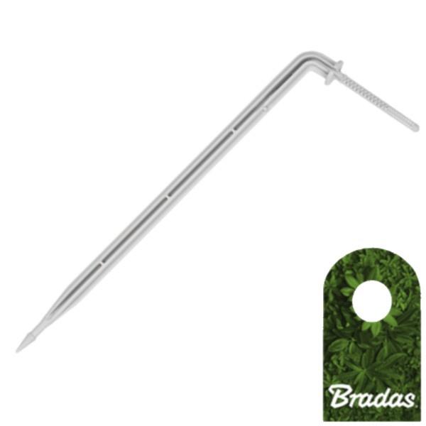 Drip Emitter Stick Angled 2.2L/H For Hose 3X5Mm 25 Pieces Irrigation