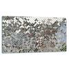 GLASS CUTTING BOARD 52x30 SILVER