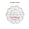 Plum Blossom Palette Set: Large, Medium, Small Dishes for Watercolor, Gouache, Oil, Acrylic & Chinese Painting – Ideal for Children & Students