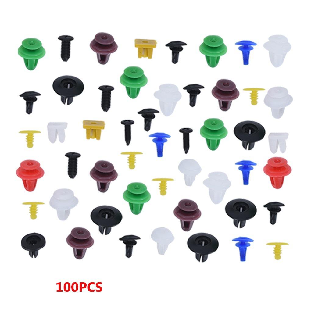 Universal Mixed Auto Fastener Car Bumper Clips Retainer Car Fastener Rivet Door Panel Liner for All Car