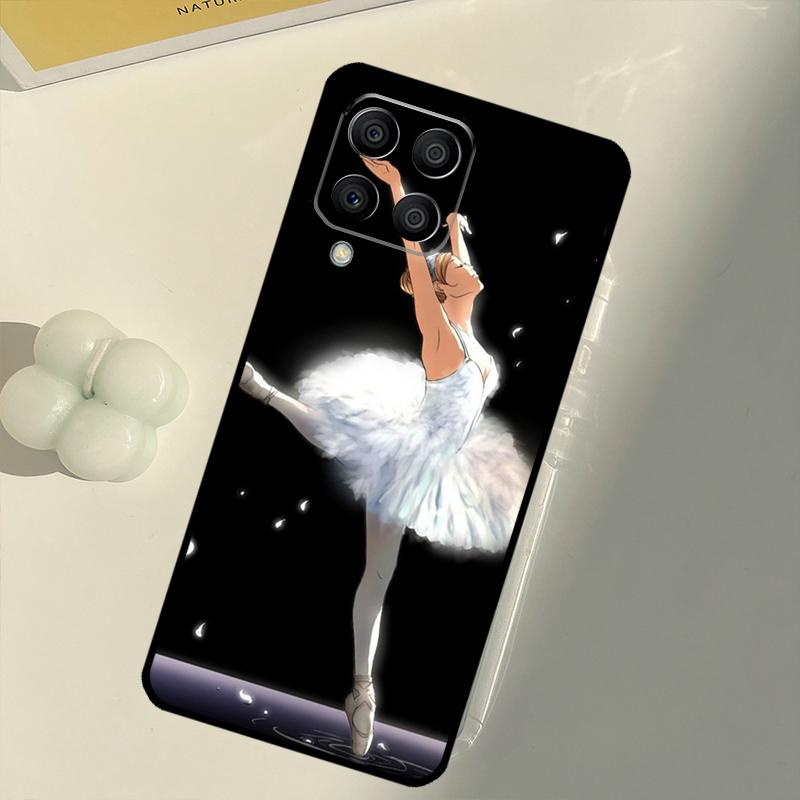 Ballet Ballerina Dancer For Samsung Galaxy M15 M35 M21 M16 M06 M33 M13 M53 M11 M31 M55 M14 M34 M54 M12 M32 M52 Case