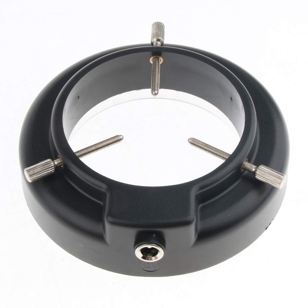 Baoblaze LED Ring for Stereo Illuminator Kit with Power 62mm Inner Diameter Light, Adjustable, Microscopes, Adapter,