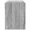 Wall Shelves 2 pcs Grey Sonoma 100 x 15 x 20 cm Particleboard
