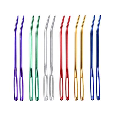 Sewing Needle Set Large Eye Needle Embroidery Bent Needle Yarn Darning Needle for Wool Sewing Knitting Crocheting