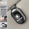 IVSX7 For Skoda Multifunctional card holder Car visor Glasses clip Accessorie octavia a5 a4 mk1 2 fabia superb rapid mk3 yeti 2006