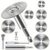 High-Speed Steel Hex Shank Saw Blade Set for Woodworking and PVC Pipe Drilling