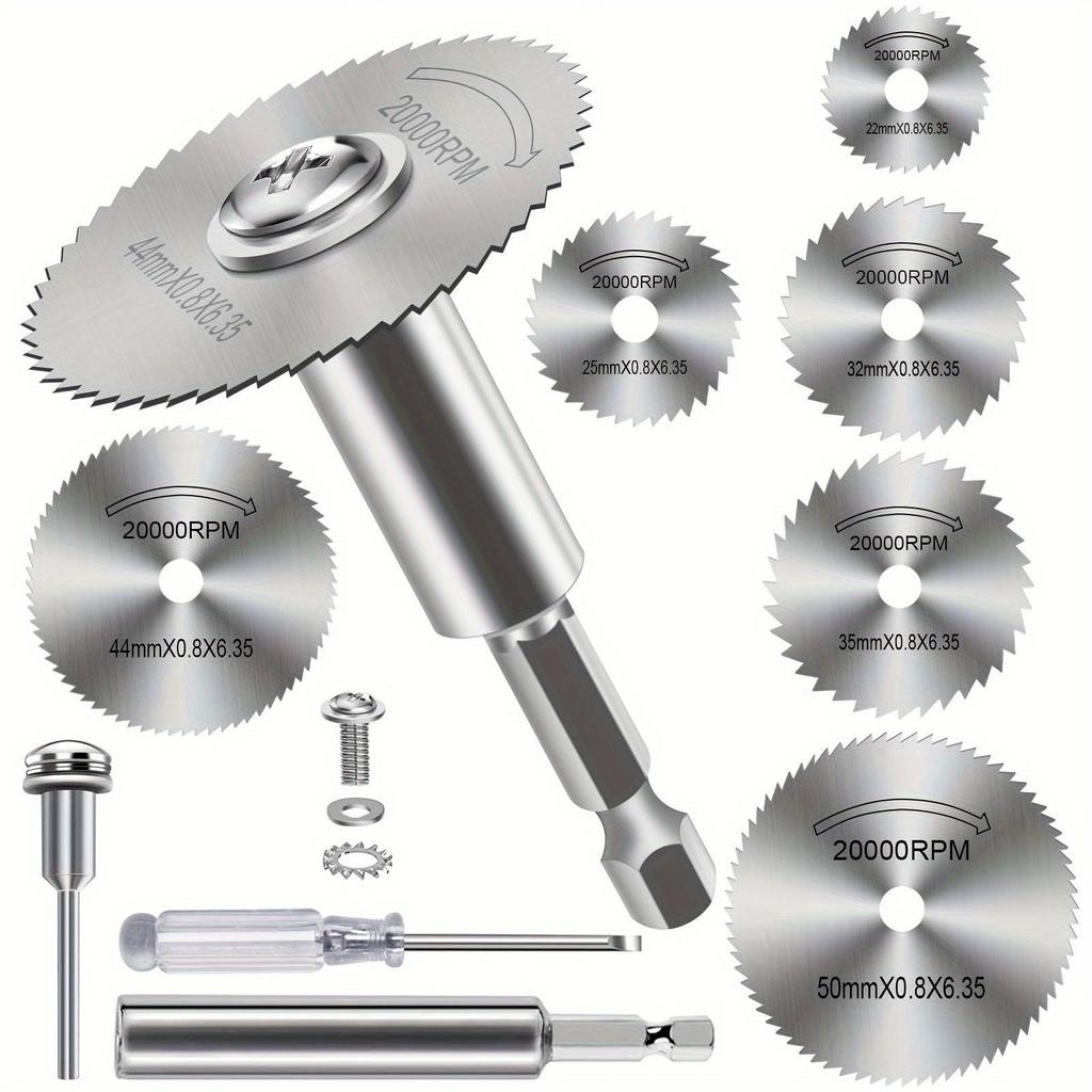 High-Speed Steel Hex Shank Saw Blade Set for Woodworking and PVC Pipe Drilling