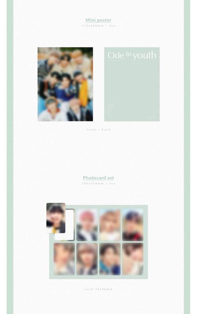 [USED] ATEEZ 1st Photo Book Ode To Youth
