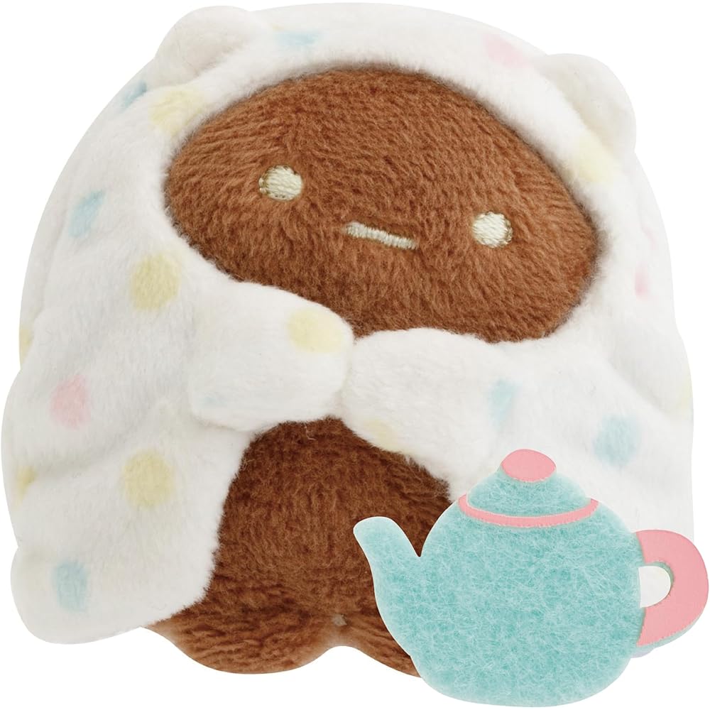 San-X Sumikko Gurashi Plush Toy Black Tapioca Soft Toy Cute Character 20cm
